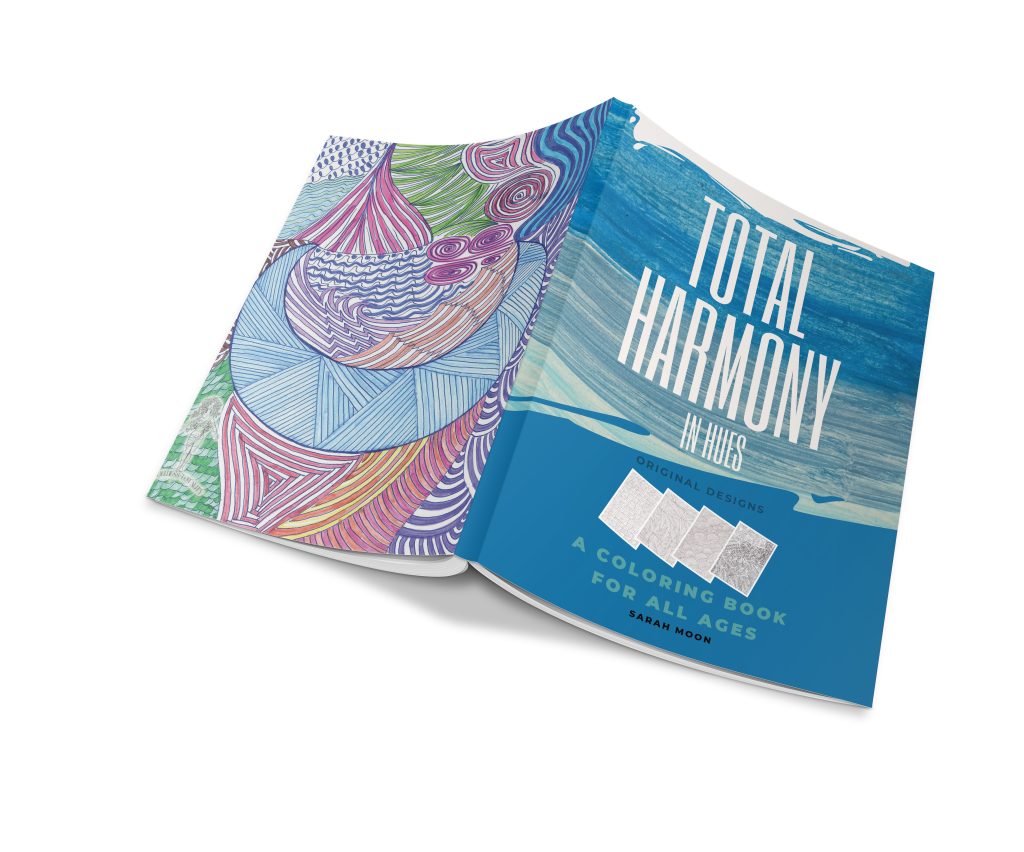 Total Harmony in Hues: Coloring Your Way to Higher Vibrations, Adult Zen